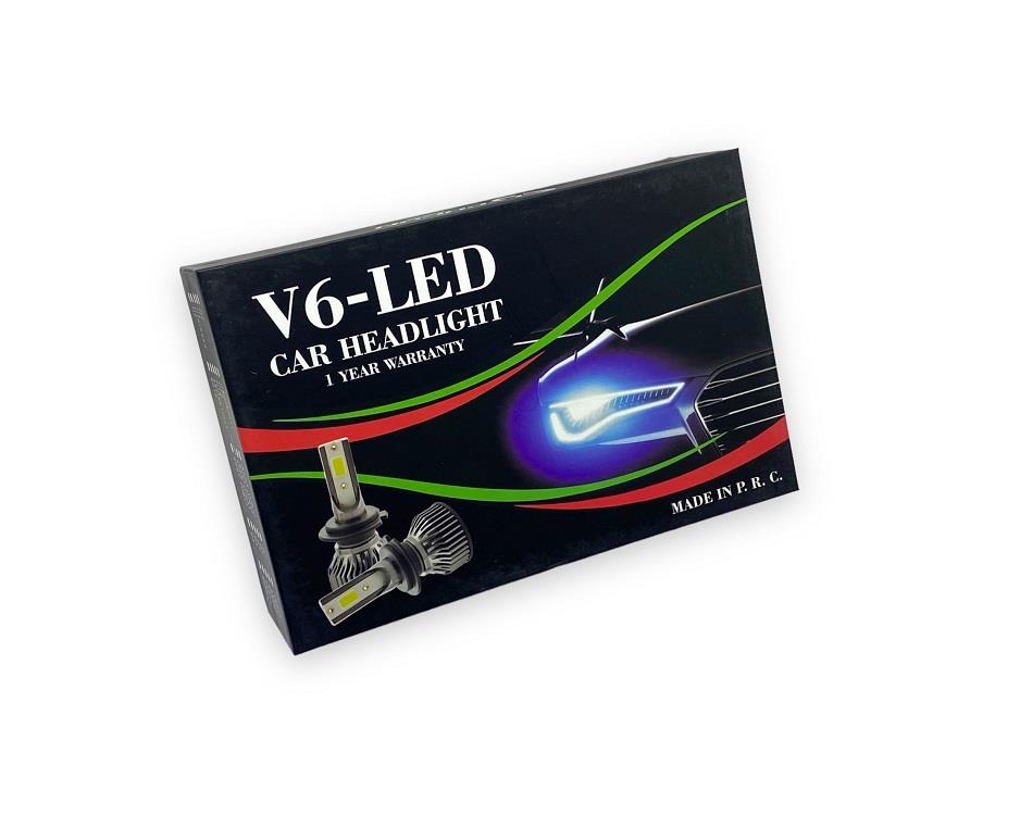 TYPHOON 12V HB4 9006 COB LED XENON FAR AMPUL SETİ 6500K 10000 LÜMEN