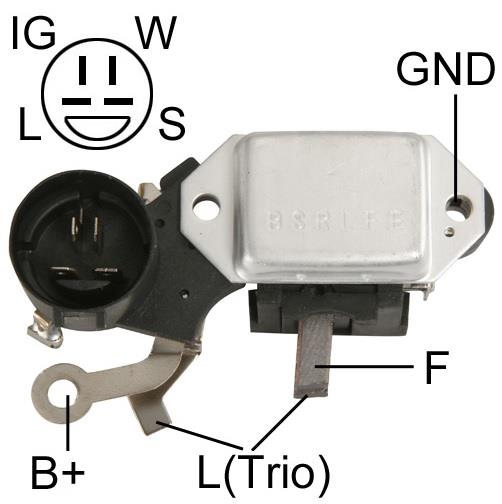 12V KÖMÜRLÜ KONJEKTÖR HITACHI TİPİ (4 FİŞ) (IG-W-S-L) OPEL ASTRA/CORSA/VECTRA DİZEL