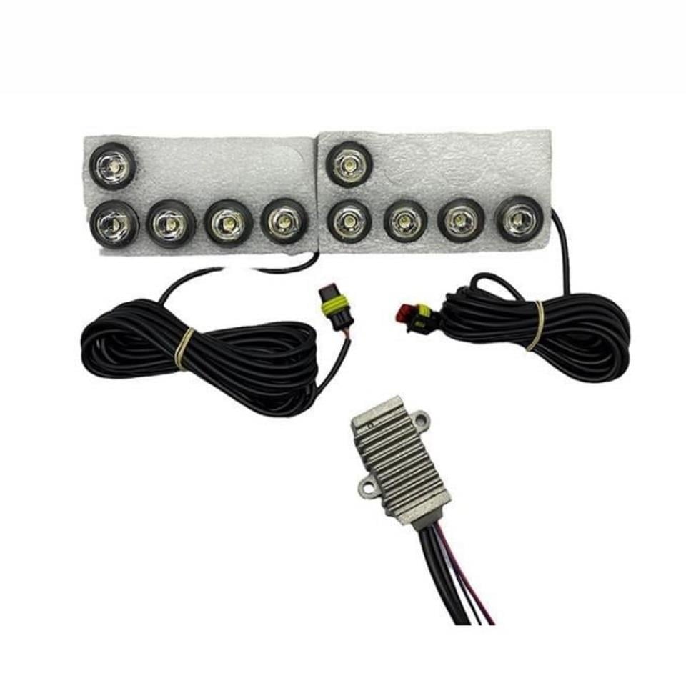 SANEL 12V-24V GÜNDÜZ SÜRÜŞ LEDİ (5 X 2) (TAKIM)