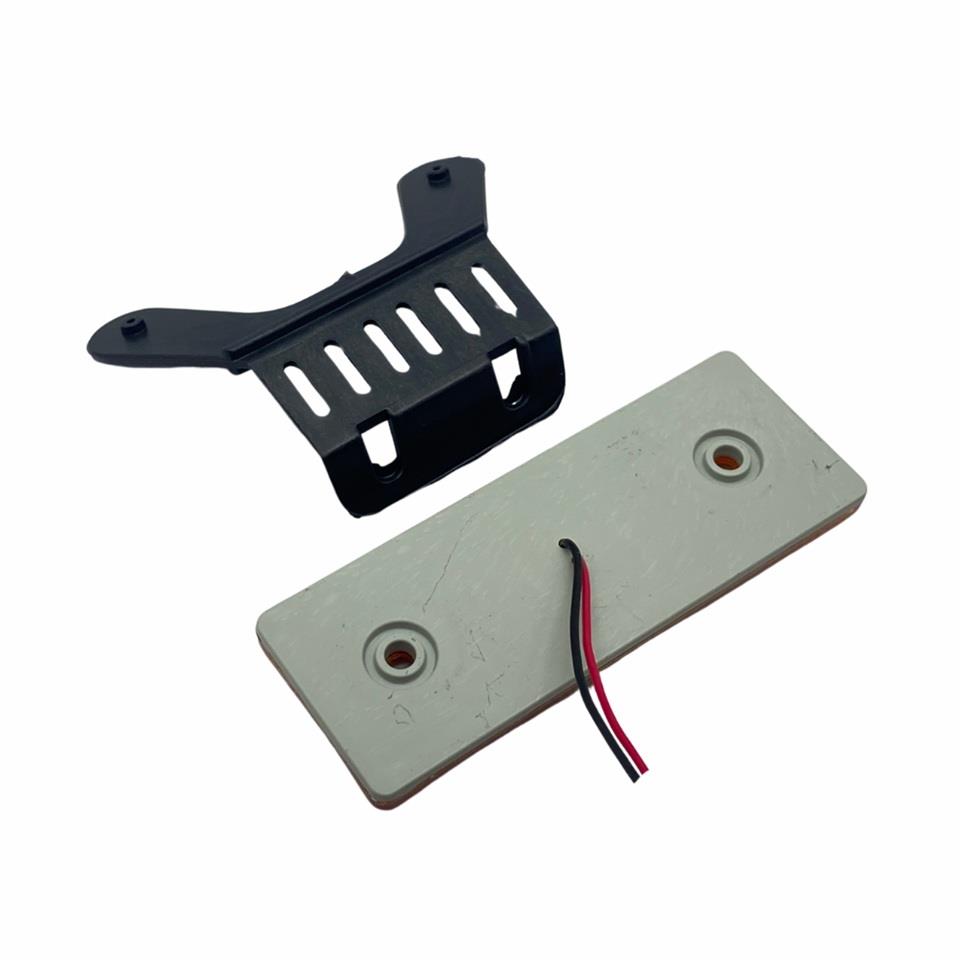 12V-24V YAN SİNYAL LAMBASI DORSE SİDE MARKER SARI (4 LEDLİ) (110*42 MM) E9