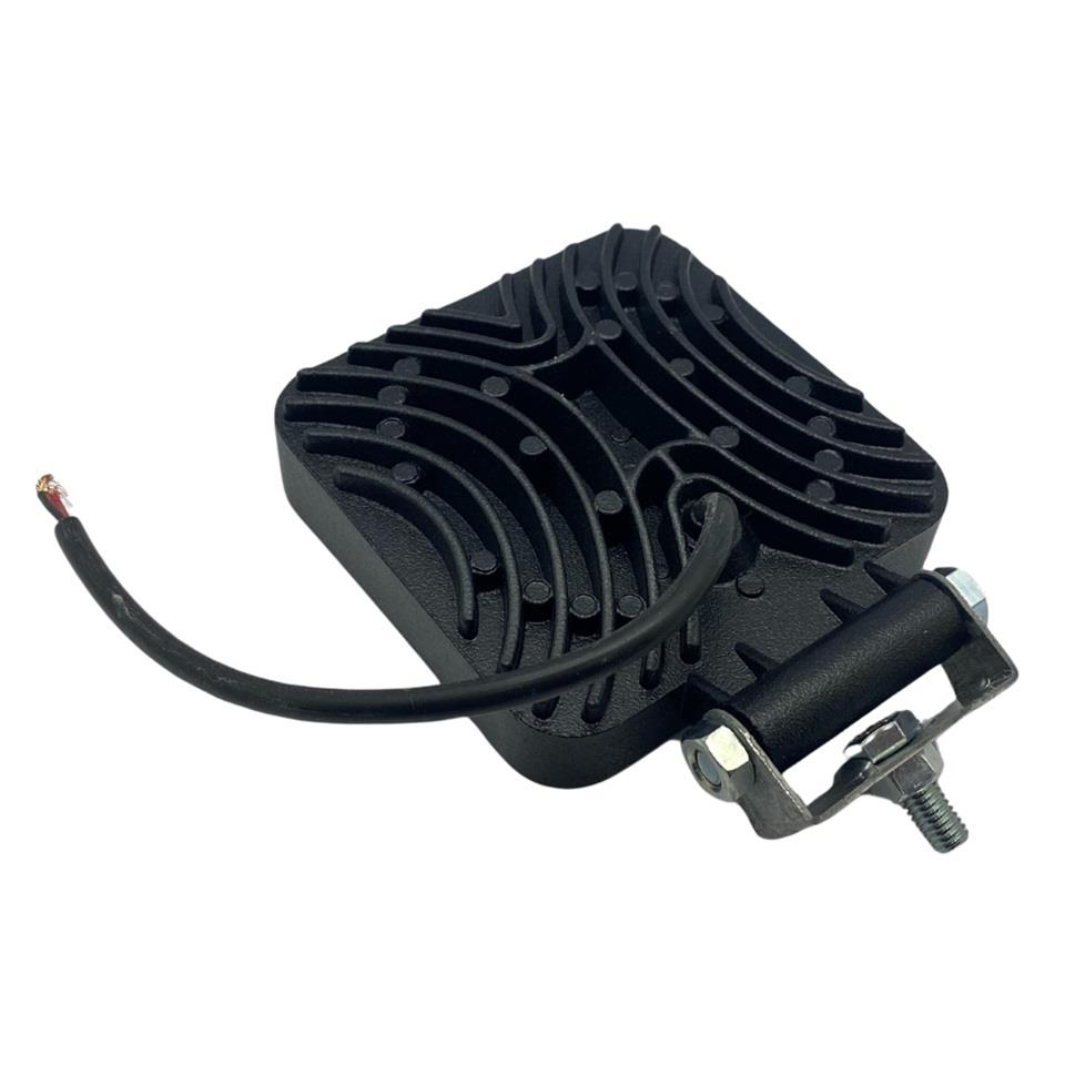 9V-48V ÇALIŞMA LAMBASI (9 X 3W POWER LEDLİ) KARE (105*105 MM)