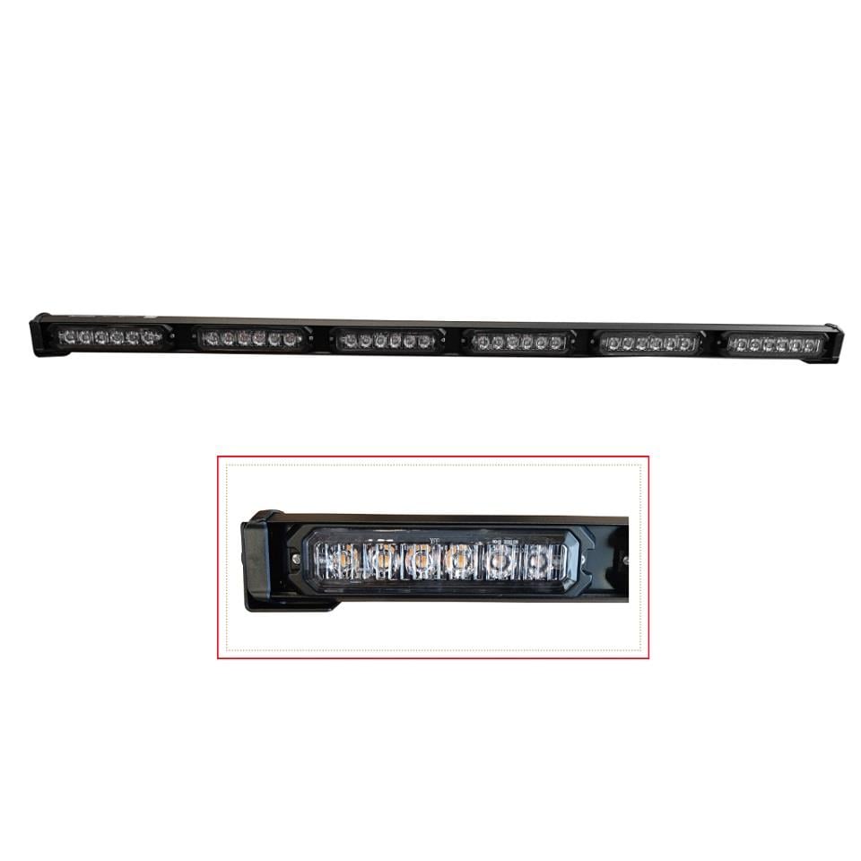 DEMMON 10-30V ÇAKAR FLAŞ LAMBA (17 FONKSİYONLU) 90 CM SARI 