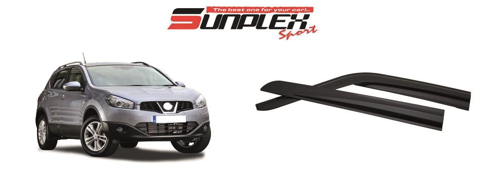 SUNPLEX CAM RÜZGARLIĞI MUGEN NISSAN QASHQAI 2007-2014 (4 AD)