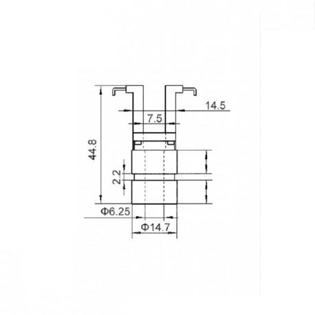 ALTERNATÖR ROTOR BAKIRI DENSO TİPİ FORD-LAND ROVER-MAZDA-PEUGEOT-RANGE ROVER-TOYOTA-VOLVO