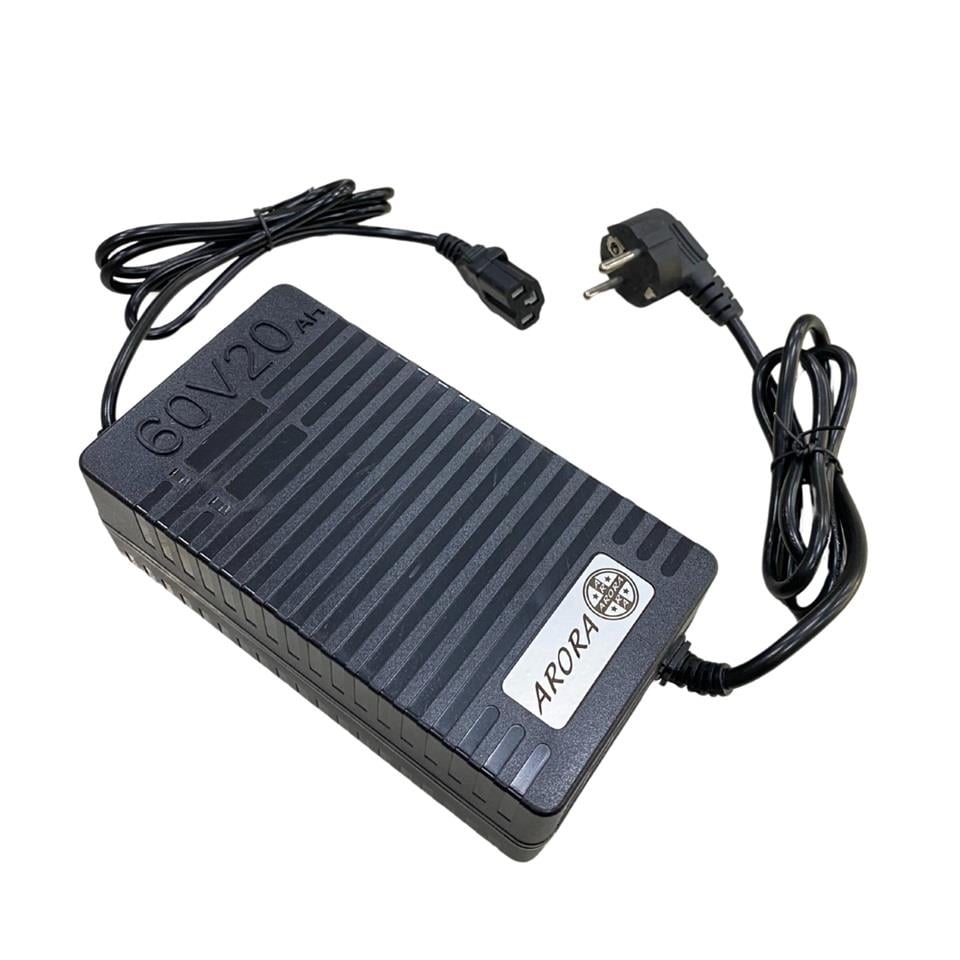 60V ELEKTRİKLİ BİSİKLET ŞARJ REDRESÖRÜ (AKÜ ŞARJ CİHAZI) OTOMATİK 3 A