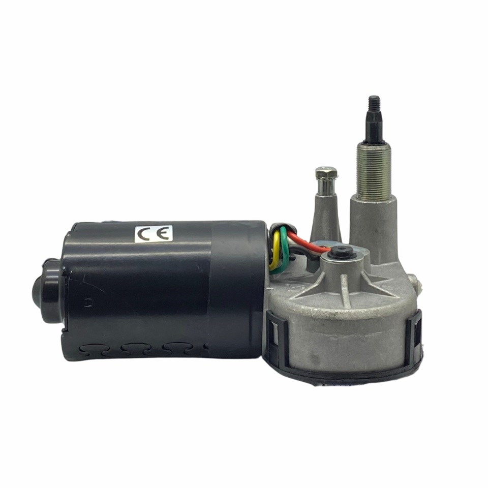 12V SİLECEK MOTORU TEK MİLLİ 90° KABİN