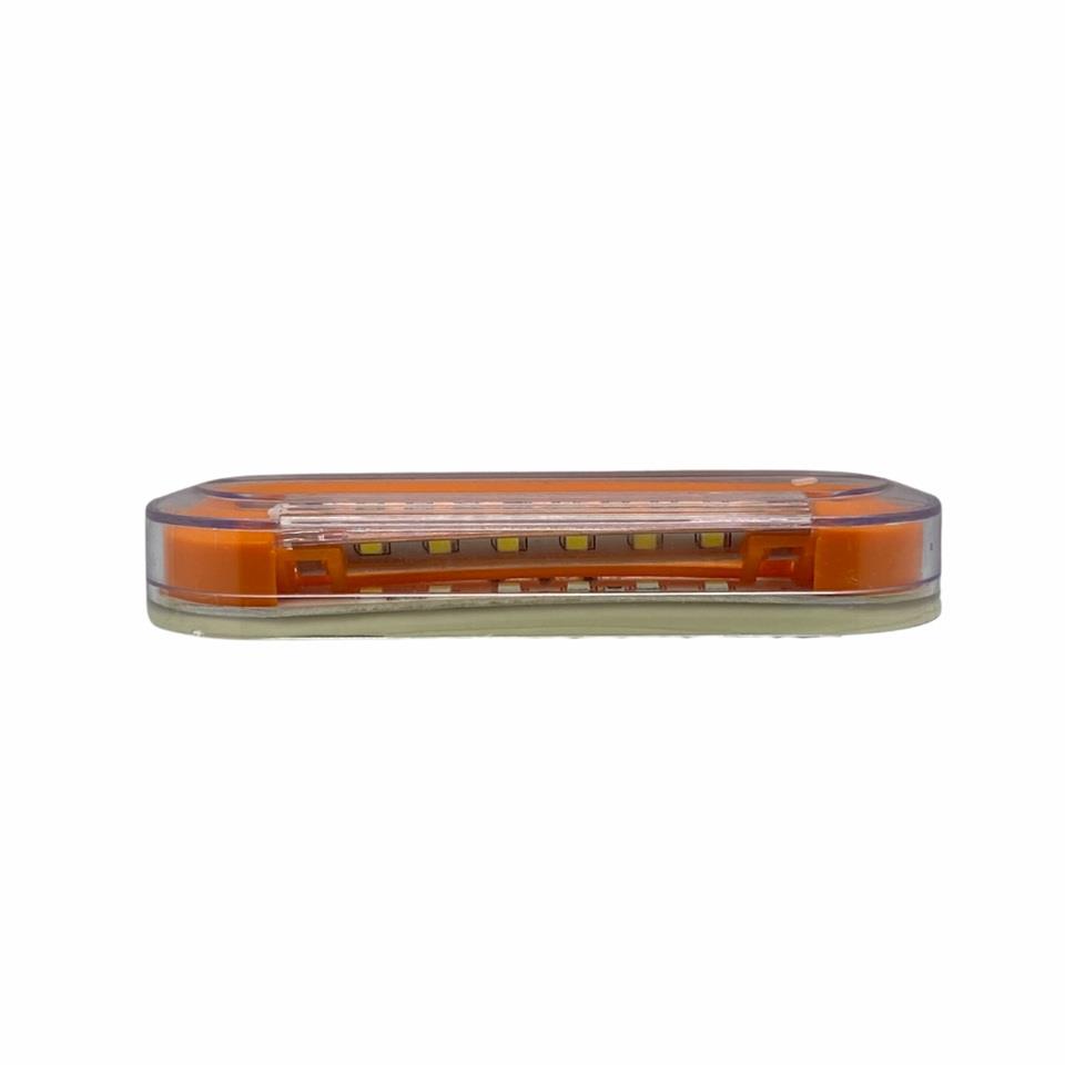 12V-24V POZİSYON LAMBASI (3 FONKSİYONLU) (SARI NEON LEDLİ) (120*44 MM)