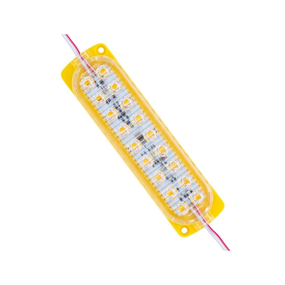 12V LED MİNİ BAR OFF-ROAD FONKSİYONLU HAREKETLİ ÇAKARLI SARI (142*37 MM)