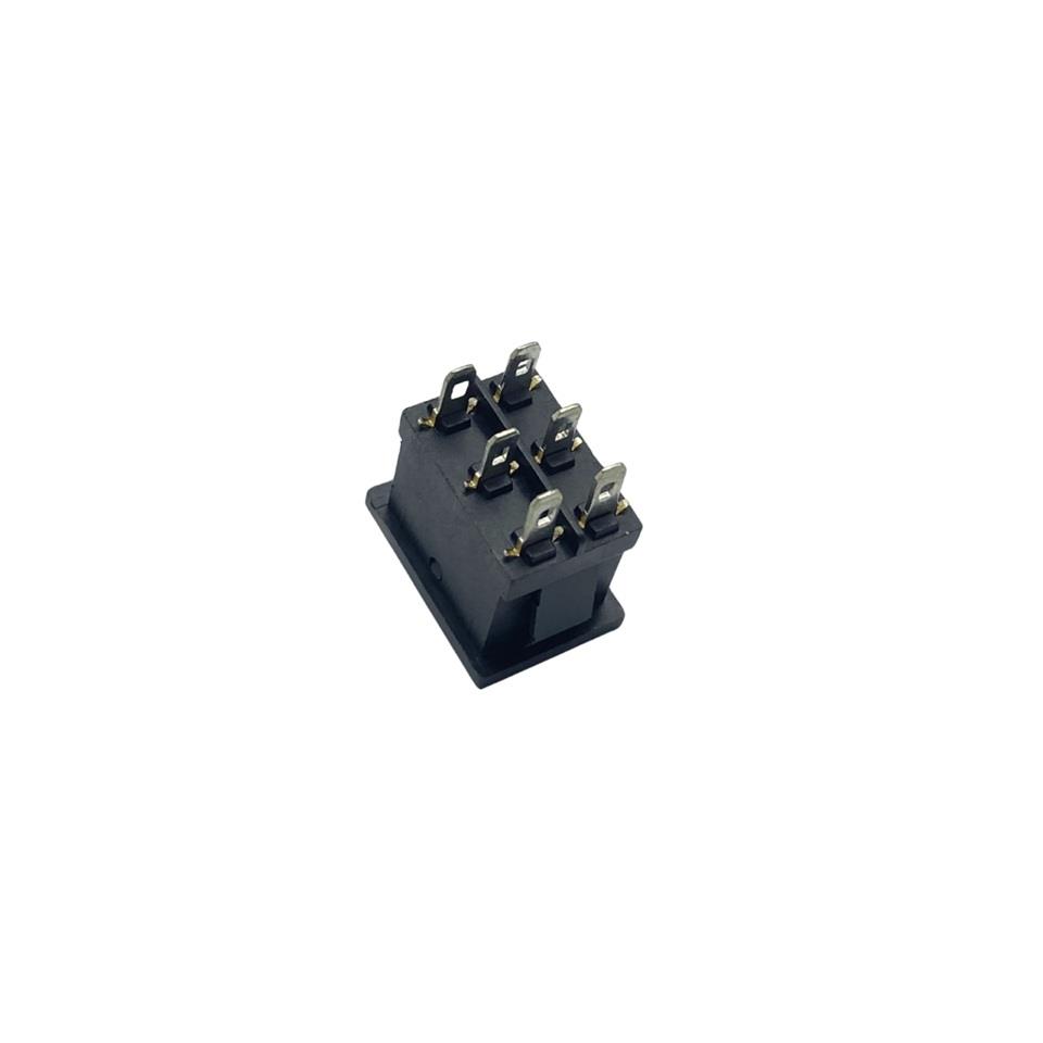 TUŞLU ANAHTAR MİNİ (6 FİŞ) (ON-OFF) (6A 250V / 10A 125V AC)