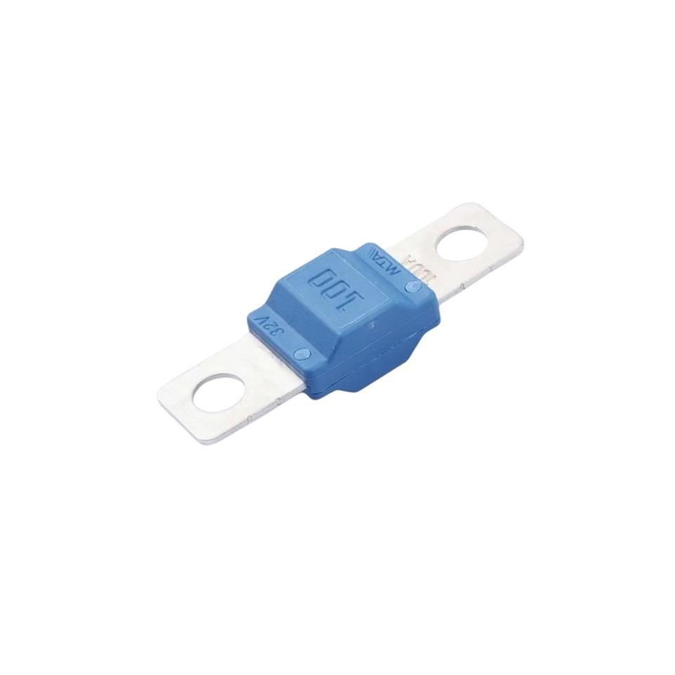 MTA MİDİVAL SİGORTA MAVİ 100 A (YÜKSEK AKIM) (40*12 MM)