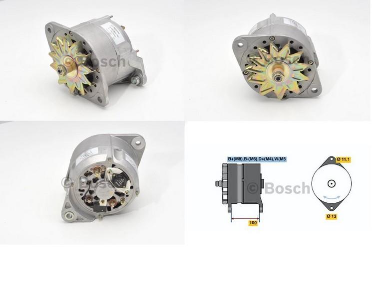 BOSCH 24V ALTERNATÖR DİNAMO 80 A (L) VOLVO-BMC BELDE