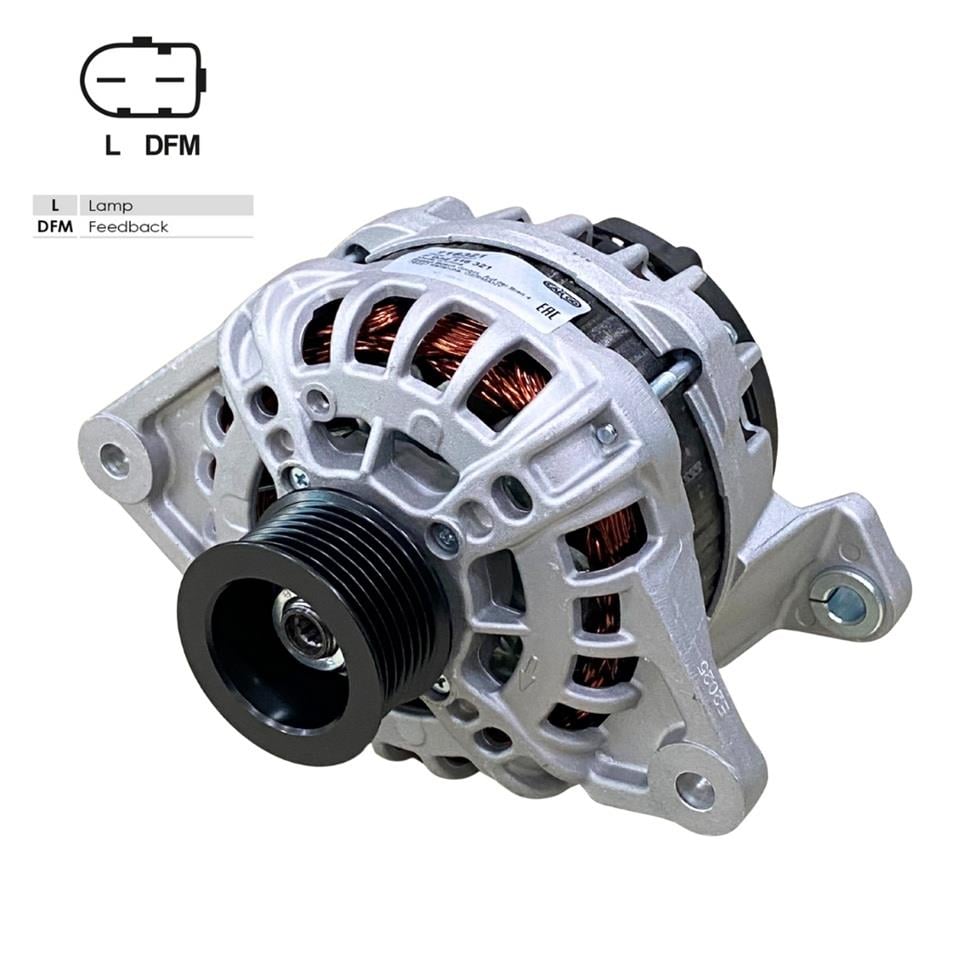CARGO 12V ALTERNATÖR DİNAMO 150 A (L-DFM) FIAT DUCATO-IVECO DAILY-KARSAN J10/JEST-PEUGEOT J10
