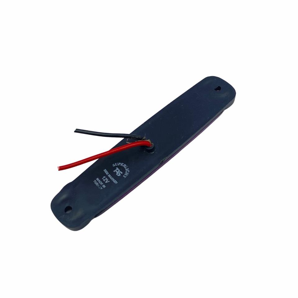 12V PARMAK LAMBA 6-LEDLİ MOR (95*19 MM)