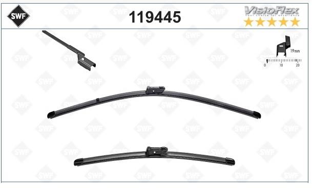 SWF SİLECEK SÜPÜRGESİ 730/730 MM AEROTWIN FORD FOCUS III > 04.2011 > 