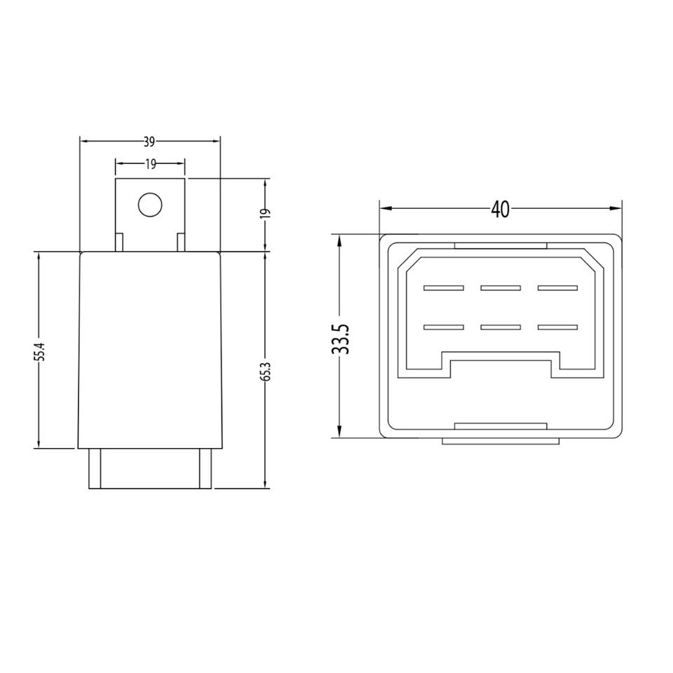 SANEL 12V FLAŞÖR 6 UÇLU FIAT TRAKTÖR-MF TRAKTÖR