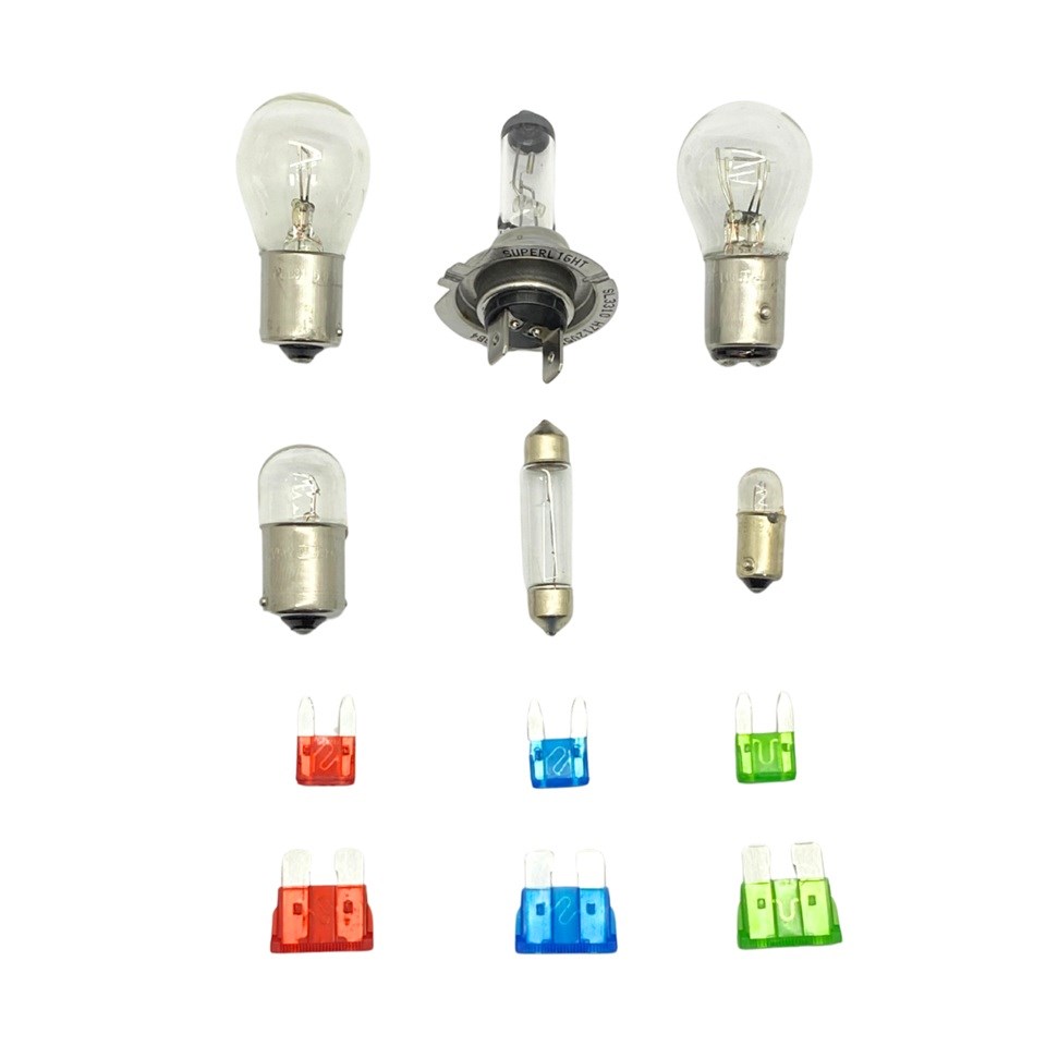 12V H7 AMPUL-SİGORTA SETİ (ACİL SET) (12 PARÇA)