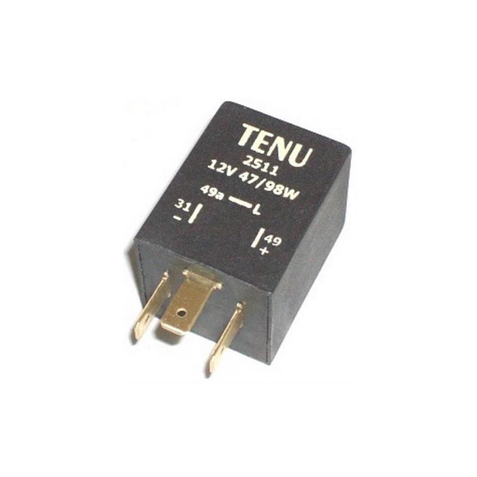 12V ELEKTRONİK FLAŞÖR 3 UÇLU (31-49a-49) (KISA TİP)