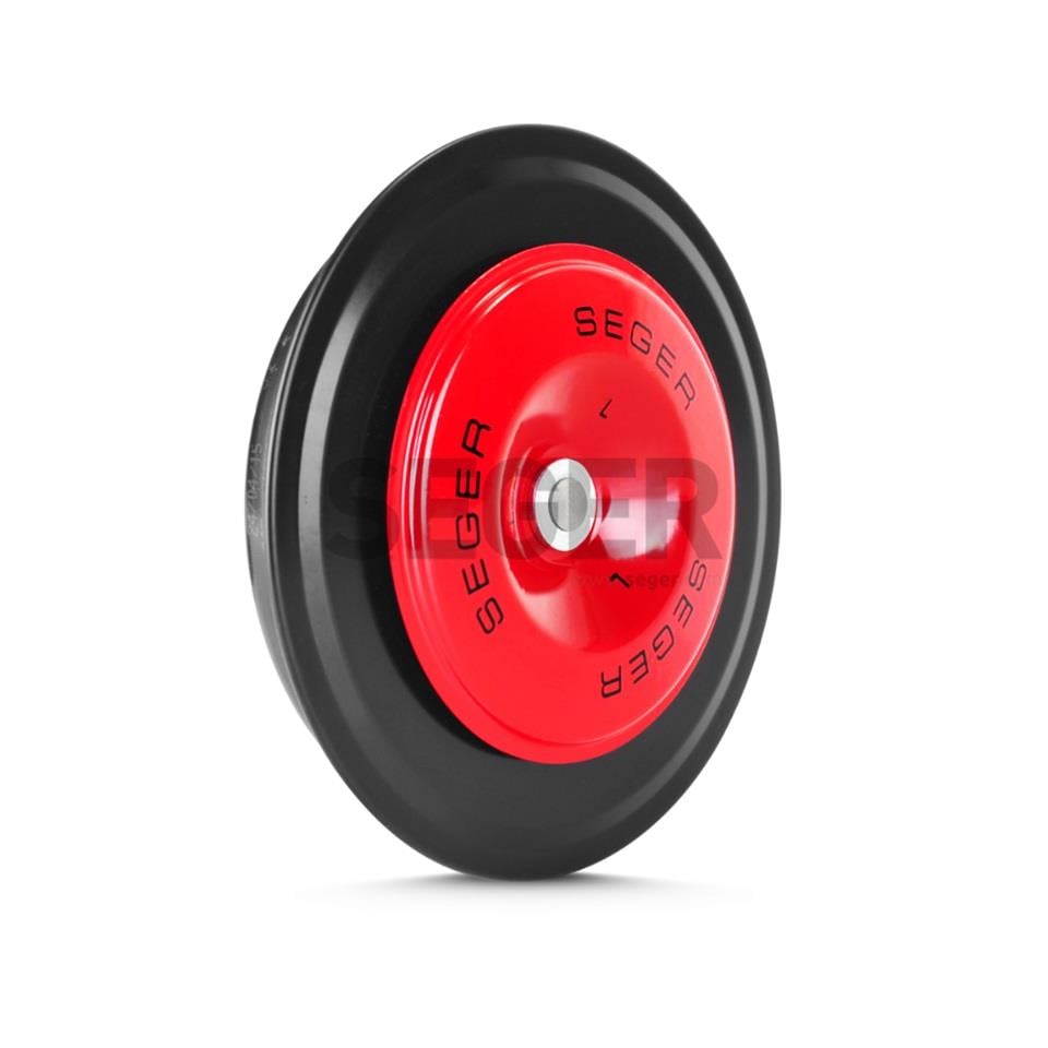 SEGER 12V DİDİT KORNA 315 HZ KALIN SES KIRMIZI (BÜYÜK BOY) (106 MM)