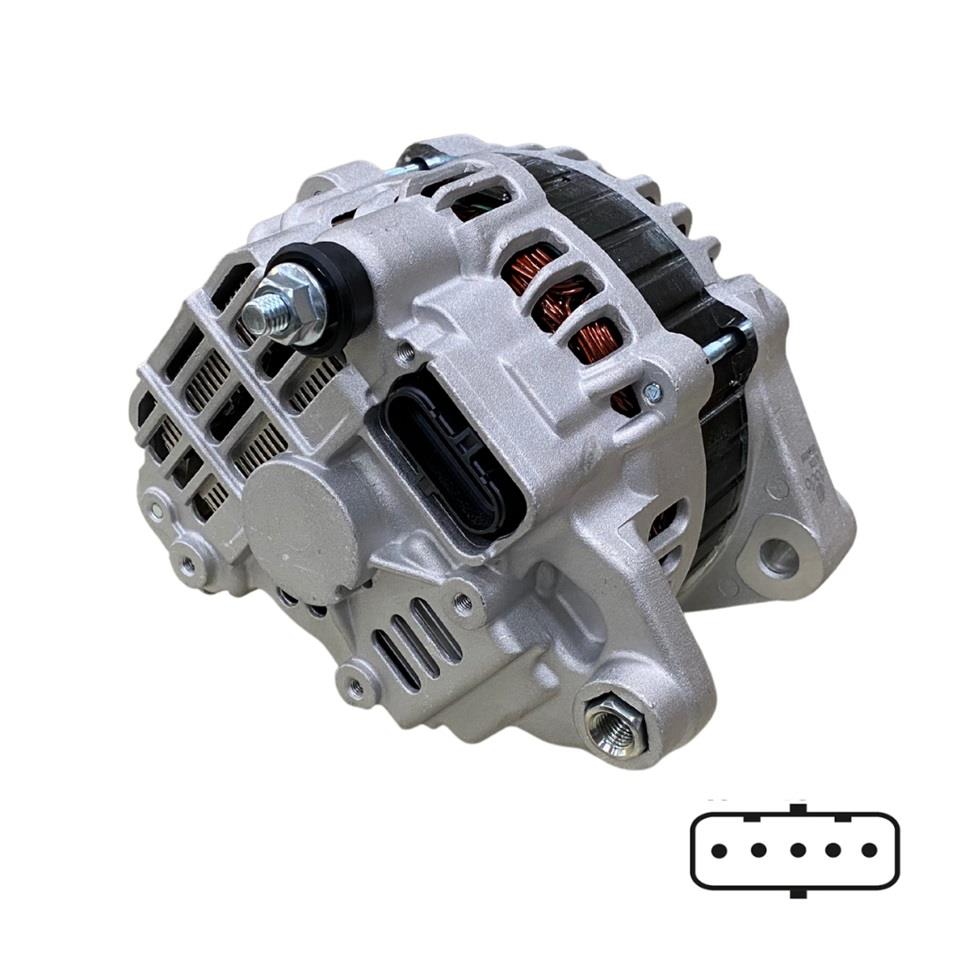 24V ALTERNATÖR DİNAMO MITSUBISHI TİPİ 130 A (5 FİŞ SOKETLİ) (W-L-IG . .) FORD CARGO
