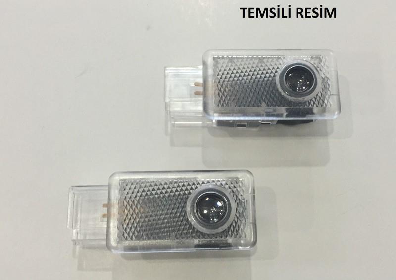 KAPI ALTI LOGO LAZER IŞIK LED GEÇMELİ 3D (BMW) (2 AD)