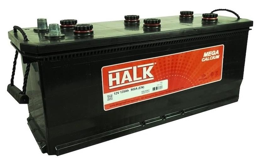 HALK 12V 135 AH AKÜ 900 A (EN) (513*186*223) HD (AĞIR HİZMET) 