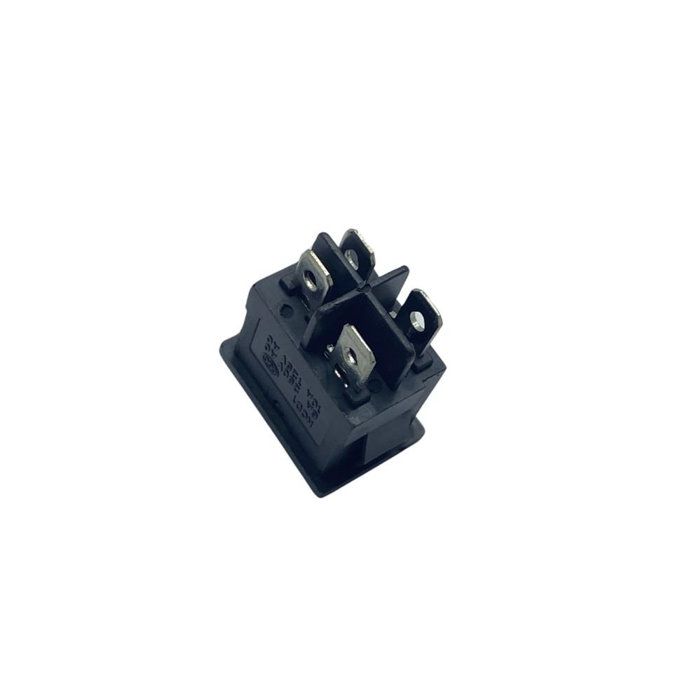 TUŞLU ANAHTAR MİNİ (4 FİŞ) (ON-OFF) (6A 250V AC)