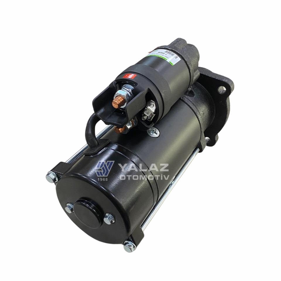 12V MARŞ MOTORU ISKRA TİPİ 9 DİŞ 4 KW YM DODGE PD250-FORD CARGO-KHD-LINDE-MAGIRUS DEUTZ
