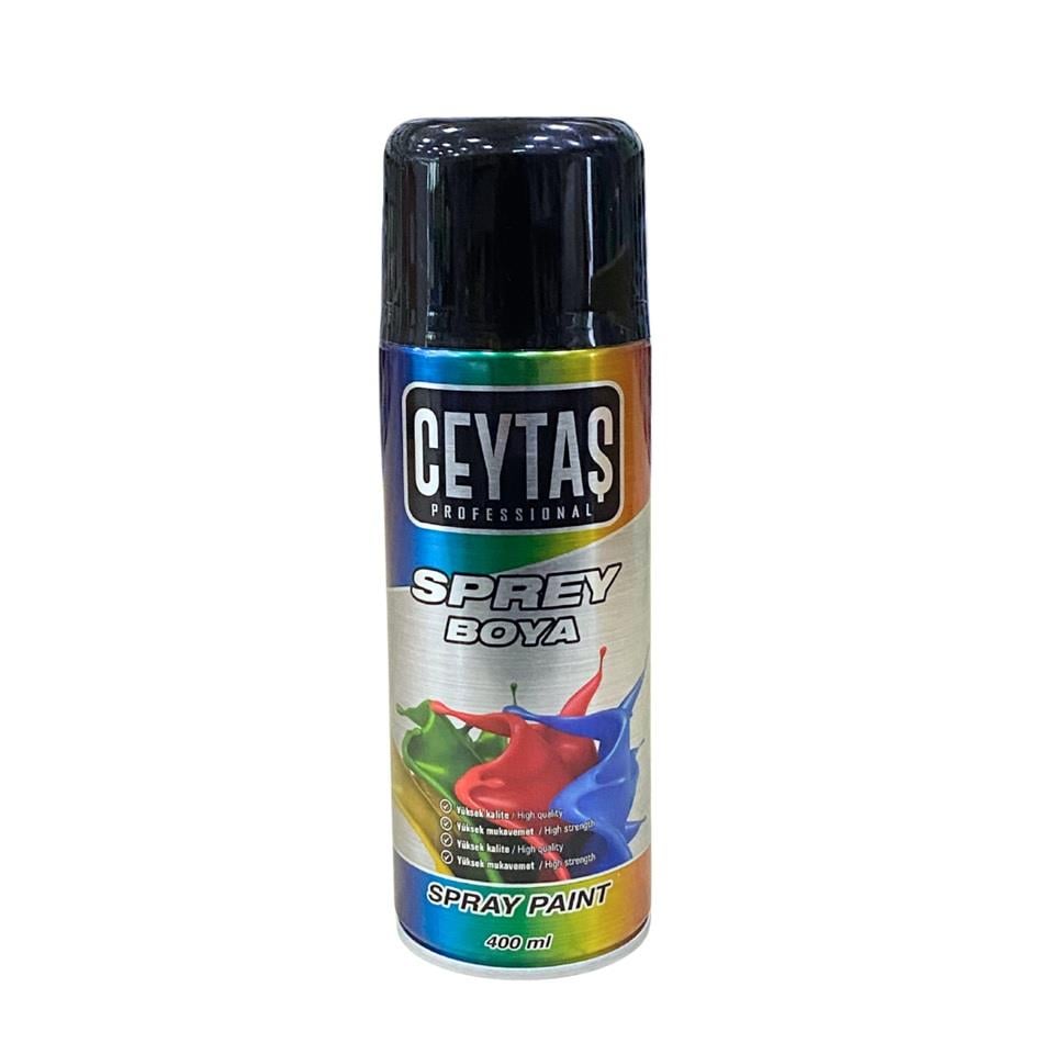 SPREY BOYA SİYAH PARLAK 400 ML
