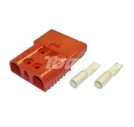 36V-150V ELEKTRİKLİ FORKLİFT AKÜ SOKETİ 160 A (35 MM/50 MM) (KIRMIZI) (SBE160) (ÇAP:71 BOY:92 MM)