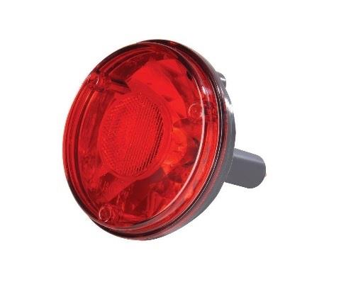 FARBA 24V STOP-PARK LAMBASI DUYLU KIRMIZI (YUVARLAK) (SOKETLİ) (125 MM)