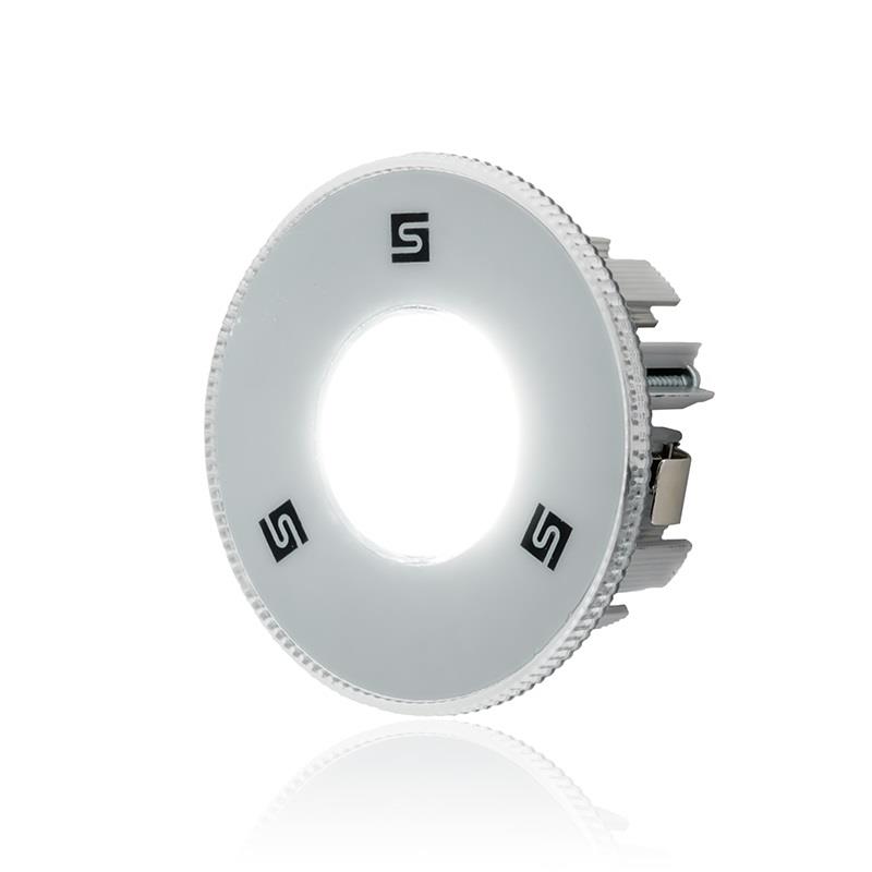 SANEL 12V-24V SPOT TAVAN LAMBASI 6 LEDLİ 6500K BEYAZ (6 X 3W) (75 MM) (BUTONSUZ)