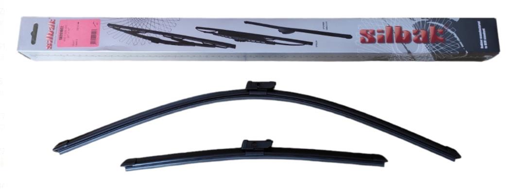 SİLBAK SİLECEK SÜPÜRGESİ 650/400 MM AEROTWIN BMW-CITROEN C3-HYUNDAI TUCSON-OPEL-SEAT LEON