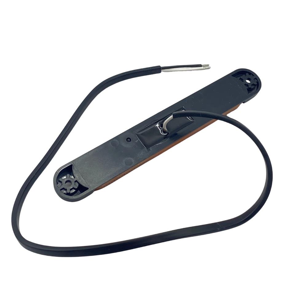 FRISTOM 12V-24V YAN İKAZ LAMBASI (SİDE MARKER) LEDLİ SARI KRONE TİP DORSE (170*25.2 MM) E9