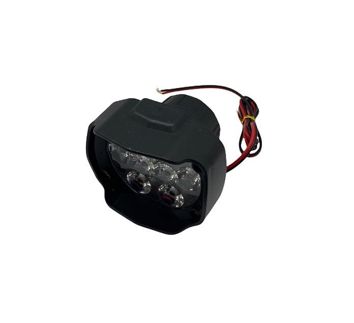 9V-85V LAMBA 9 LEDLİ 15W BEYAZ KARE MOTOSİKLET-UNIVERSAL
