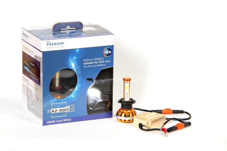PREMIUM 12V-24V HB3 9005 XENON LED FAR AMPUL SETİ 6000K OSRAM CHIP 