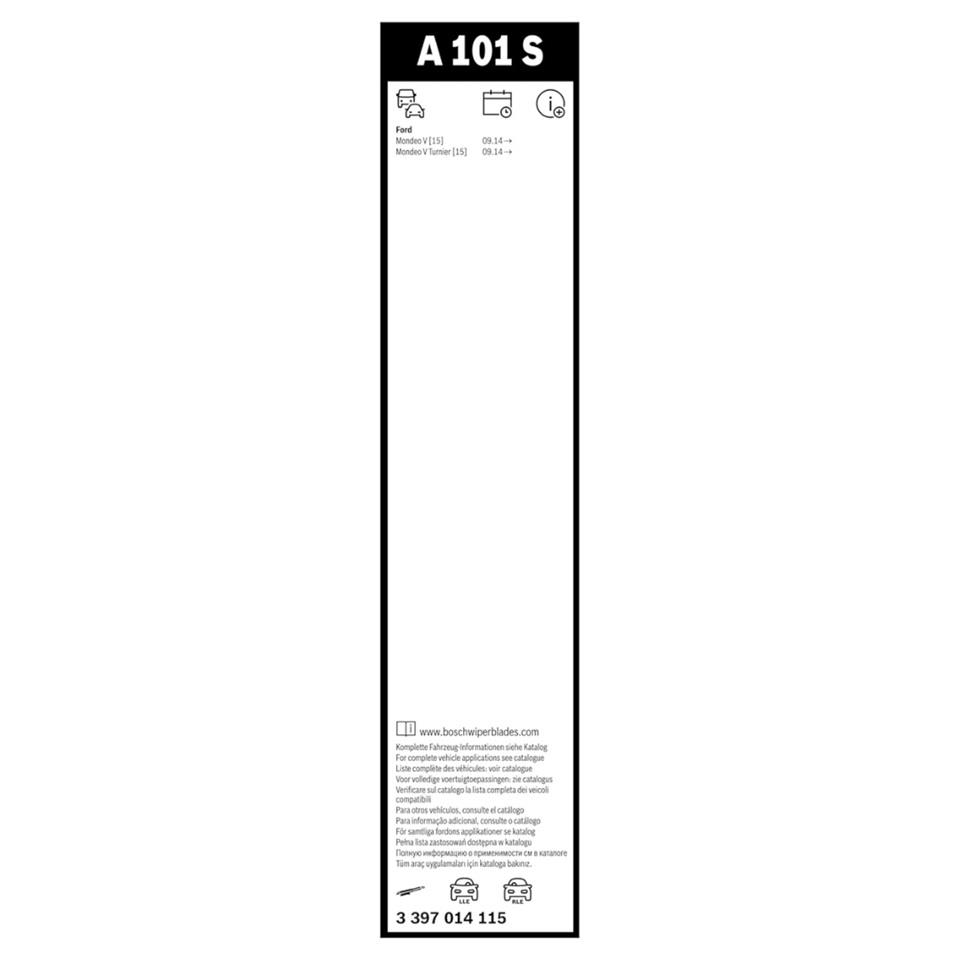 BOSCH SİLECEK SÜPÜRGESİ 680/680 MM AEROTWIN (A101S) FORD MONDEO V 2014 >