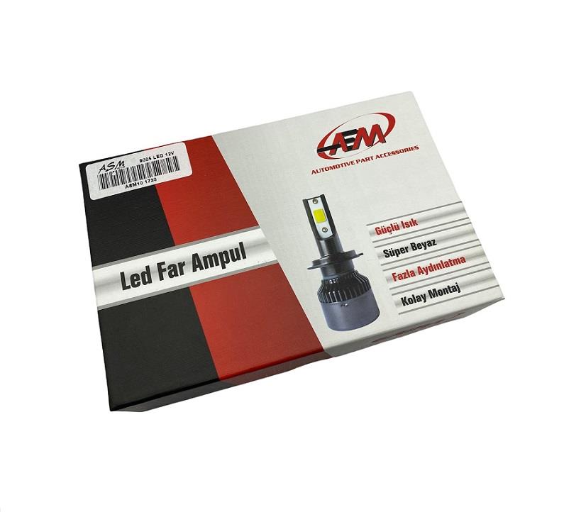 12V HB3 9005 CSP LED XENON FAR AMPUL SETİ 6000K 8000 LÜMEN