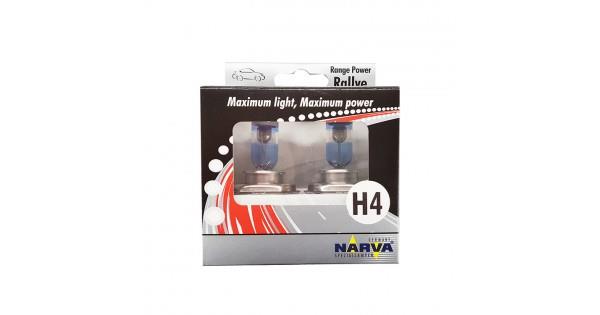 NARVA 12V H4 AMPUL 110/100W RANGE POWER RALLYE (2 AD)