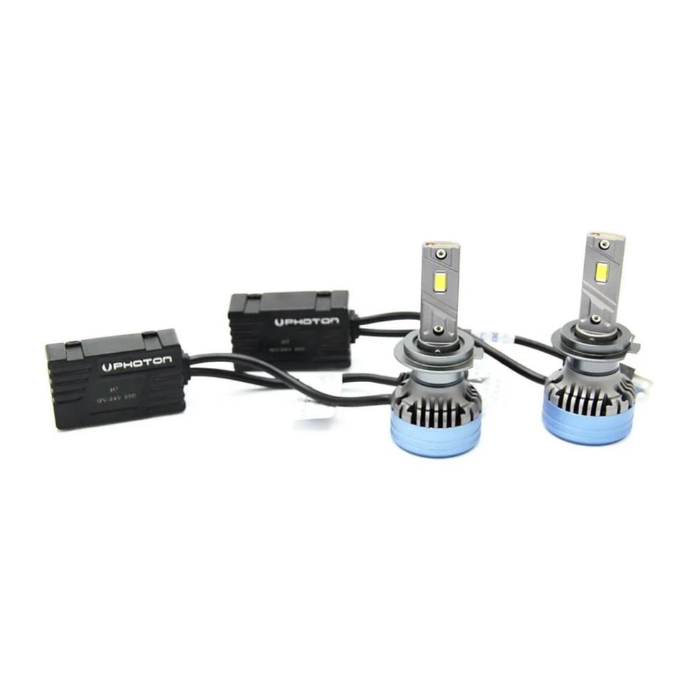 PHOTON 12V-24V H7 CSP LED XENON FAR AMPUL SETİ 6000K 7000 LÜMEN CANBUS