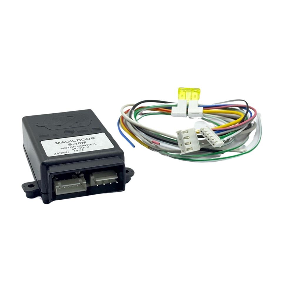 LASER MAGICDOOR 12V KAYAR KAPI MODÜLÜ (ZAMAN AYARLI-SIKIŞMA EMNİYETLİ-SWITCH GİRİŞLİ) (KUMANDASIZ)