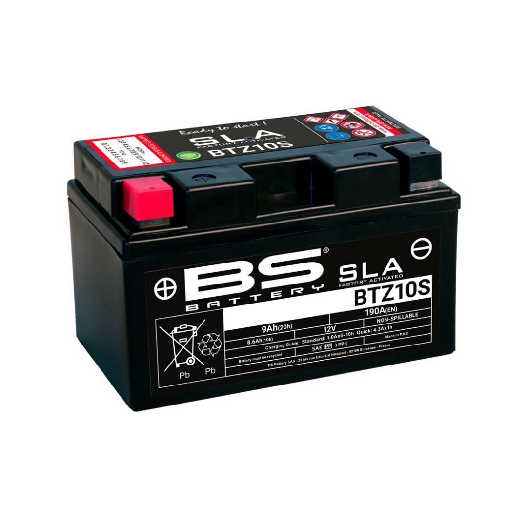 BS BATTERY 12V 9 AH MOTOSİKLET AKÜSÜ 190 A (EN) (150*88*93) (BTZ10S) (SLA)