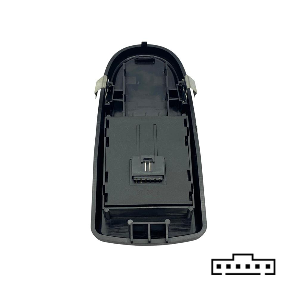 CAM ANAHTARI (ÇİFTLİ SOL KAPI) (ÇERÇEVELİ) IVECO DAILY IV 2006-2011