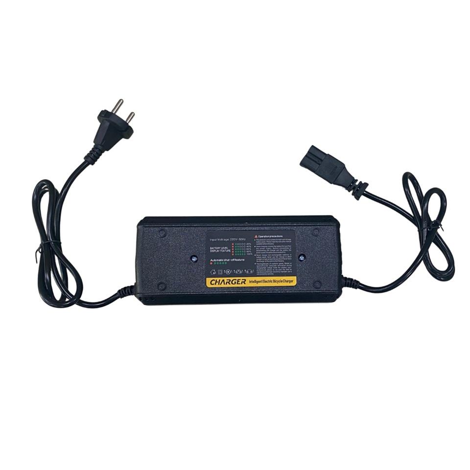 60V ELEKTRİKLİ BİSİKLET ŞARJ REDRESÖRÜ (AKÜ ŞARJ CİHAZI) OTOMATİK 2.8 A