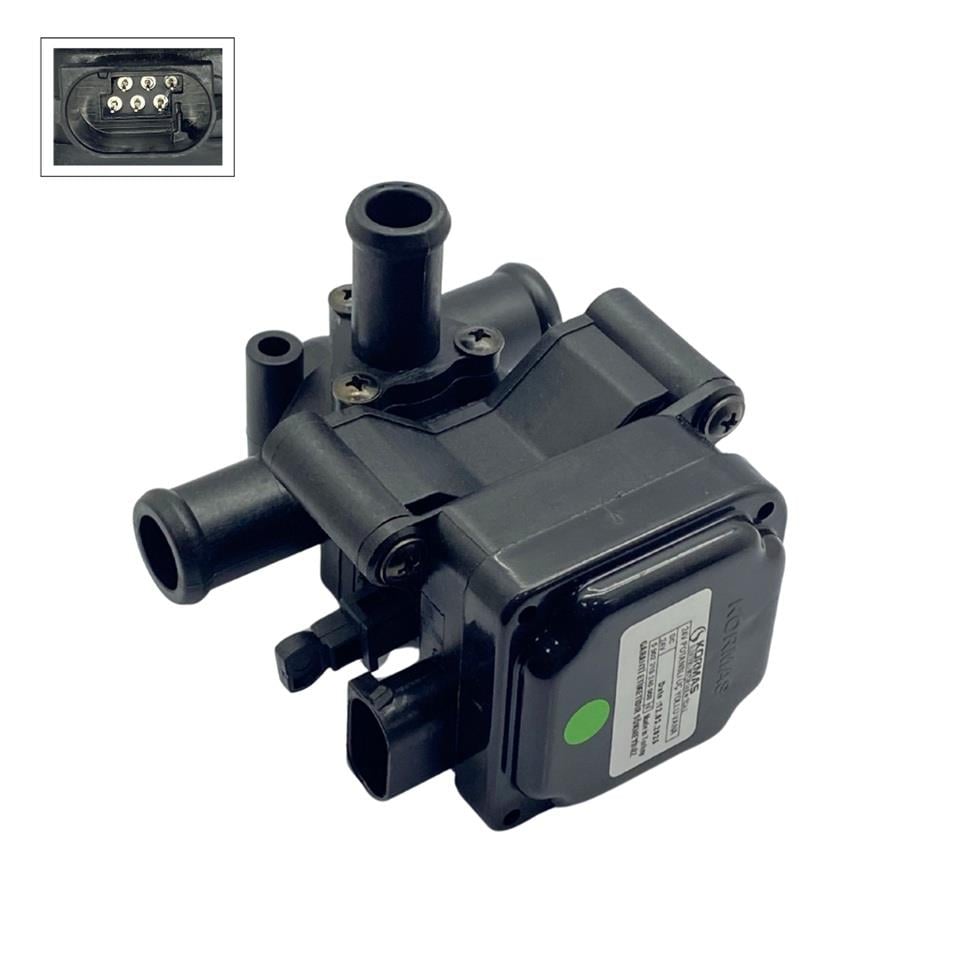 KORMAS 24V KALORİFER MUSLUĞU (VANA) (MOTORLU) (3 YOLLU) (22 MM)