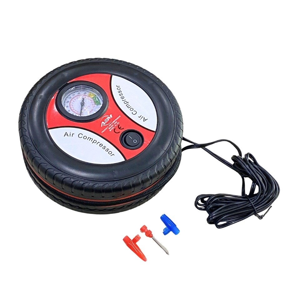 12V LASTİK ŞİŞİRME HAVA KOMPRESÖRÜ 260 PSI (ANALOG)