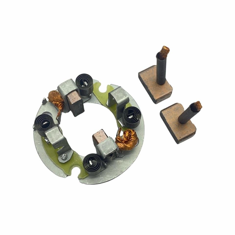 12V MARŞ KÖMÜR YUVASI NIPPON DENSO DAEWO/TCM FORKLİFT-DAIHATSU-KIA BESTA/CERES-MAZDA-TOYOTA (2 KW)