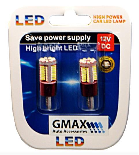 12V DİPSİZ AMPUL T10/T15 (57 LEDLİ) BEYAZ CB (2 AD)