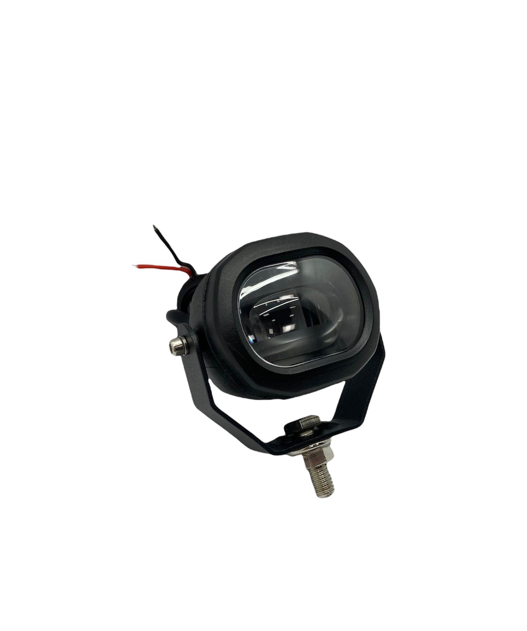 9V-80V LED SPOT LAMBA MERCEKLİ (KIRMIZI ÇİZGİ) (58*54 MM) FORKLİFT 