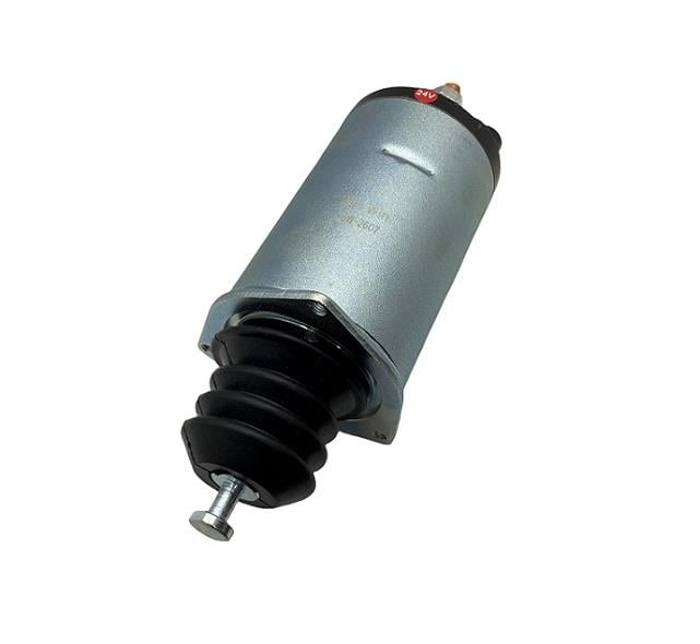 24V MARŞ OTOMATİĞİ NIKKO TİPİ 7.5 KW/11 KW (3 KULAK) (KALIN GÖVDE) (İÇTEN SAPLAMA) KOMATSU