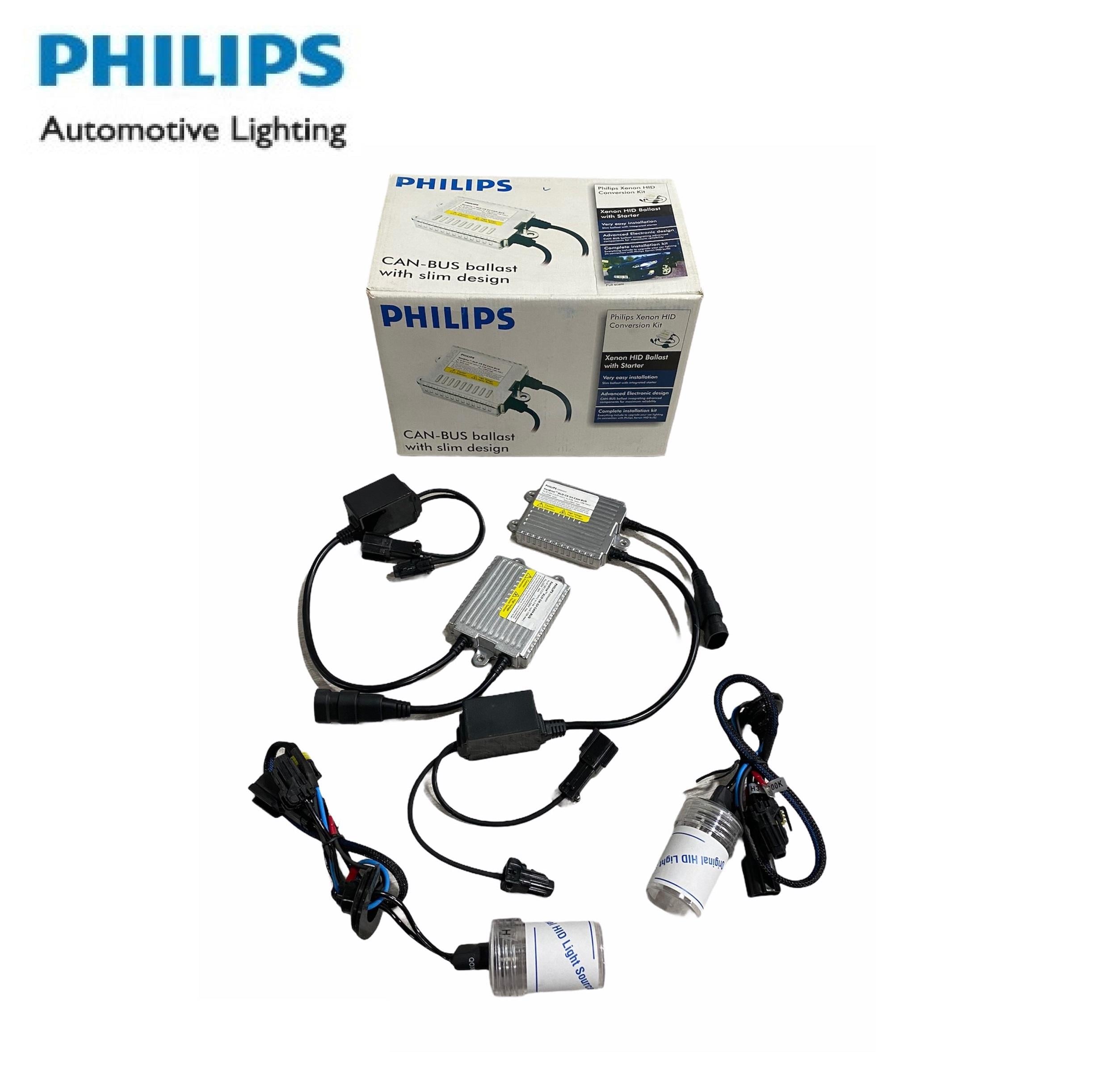 PHILIPS 12V XENON SET H3 6000K (SLİM)